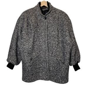Donnybrook Vintage Wool Blend Tweed Coat size 14